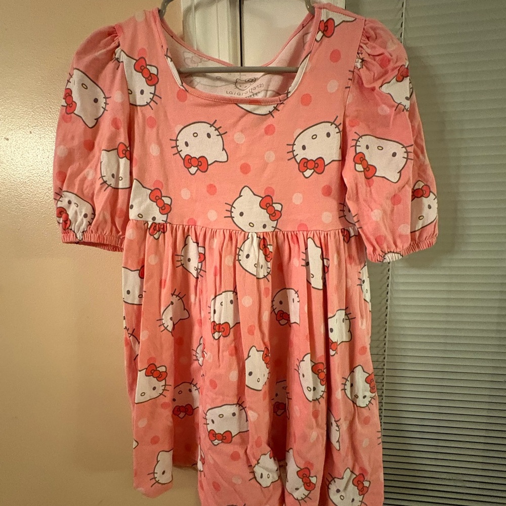 Hello Kitty Polka Dot Pink Dress